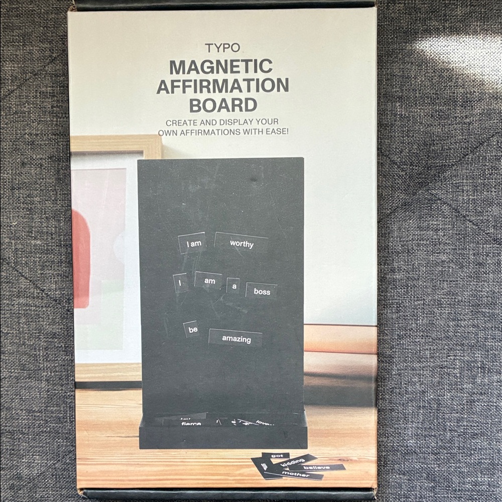 Typo Magnetic Affirmation Board